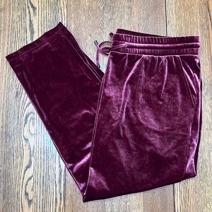 Torrid PULL-ON RELAXED TAPER VELVET HIGH-RISE PANT